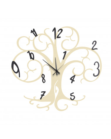 orologio da parete albero della vita colore avorio