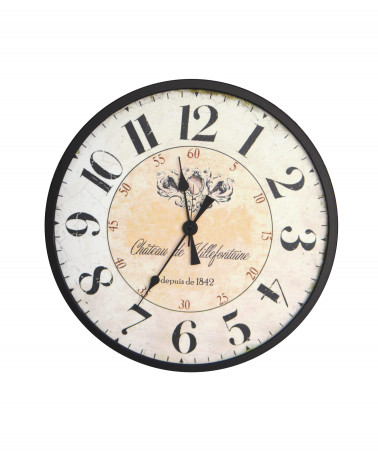 orologio da parete vintage 60 cm Chateau de Villefo