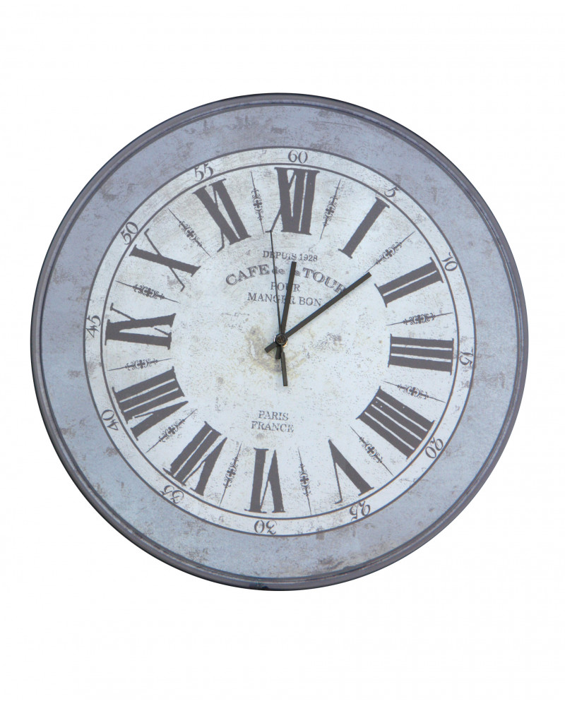 Orologio parete vintage Cafe de la Tour 40 cm