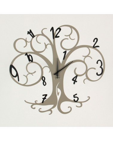 Orologio da parete Decorativo Albero della vita CLOCKART Quadrato