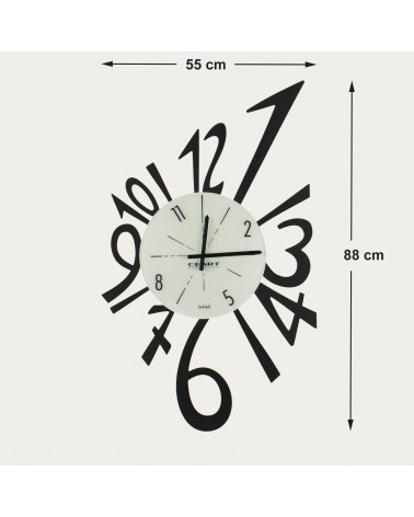 Orologio da parete grande modello Numerico Ceart Made in Italy