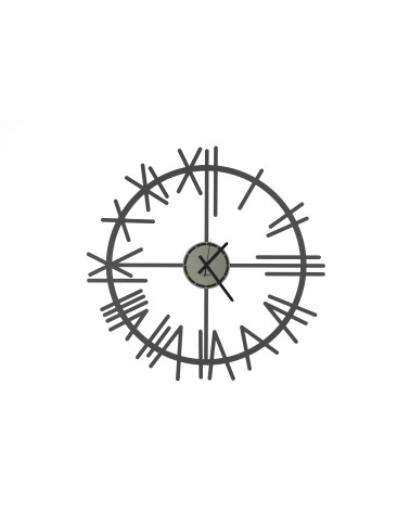 Orologio da parete moderno Essenziale diametro 60 cm