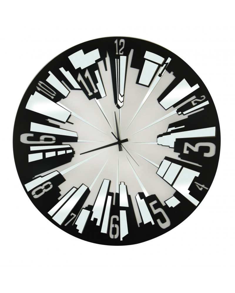 orologio da parete moderno in metallo Palazzi disponibile in vari colori