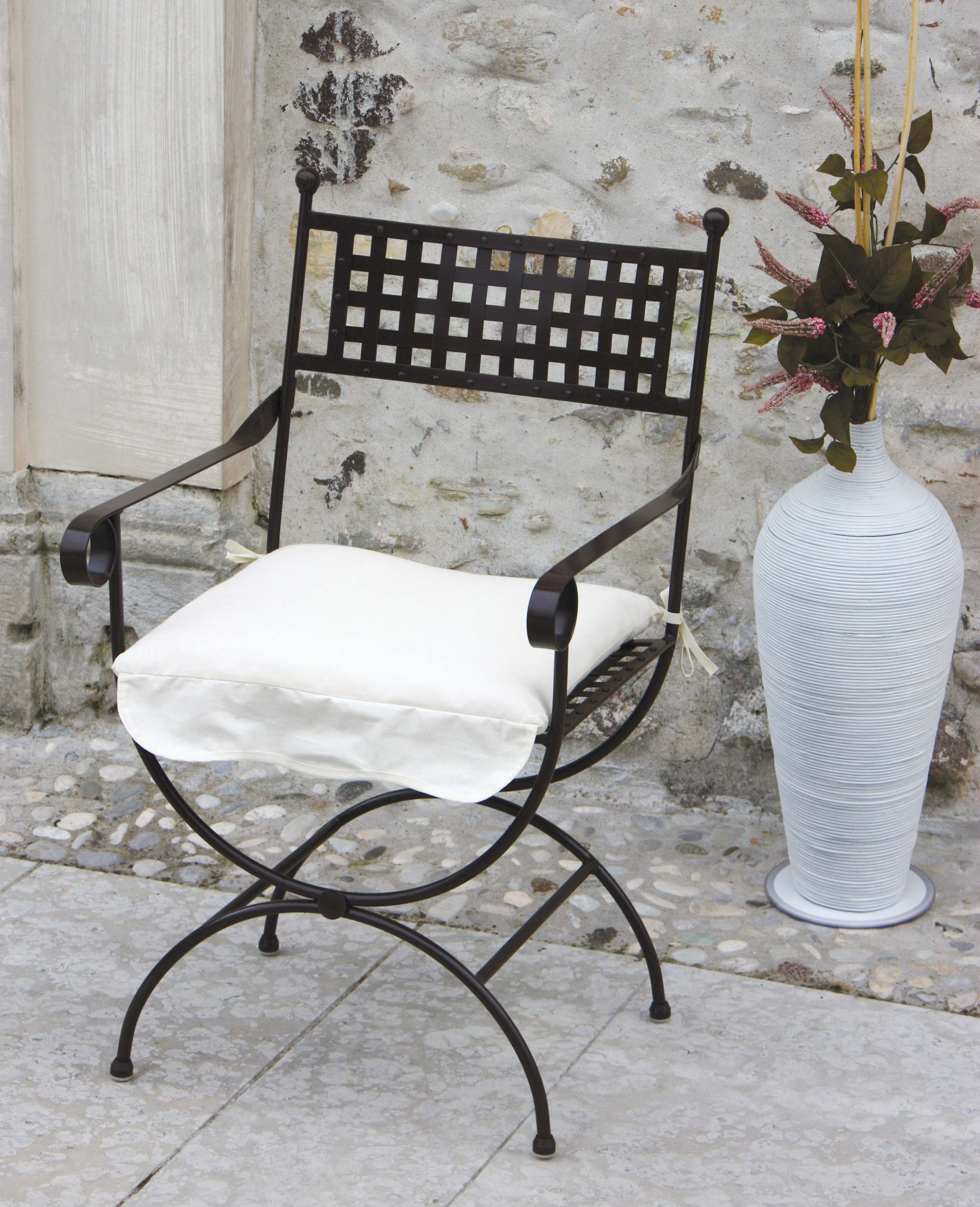 Ferro Battuto Cuscino Per Sedia Da Esterno Ulisem Cuscino Per