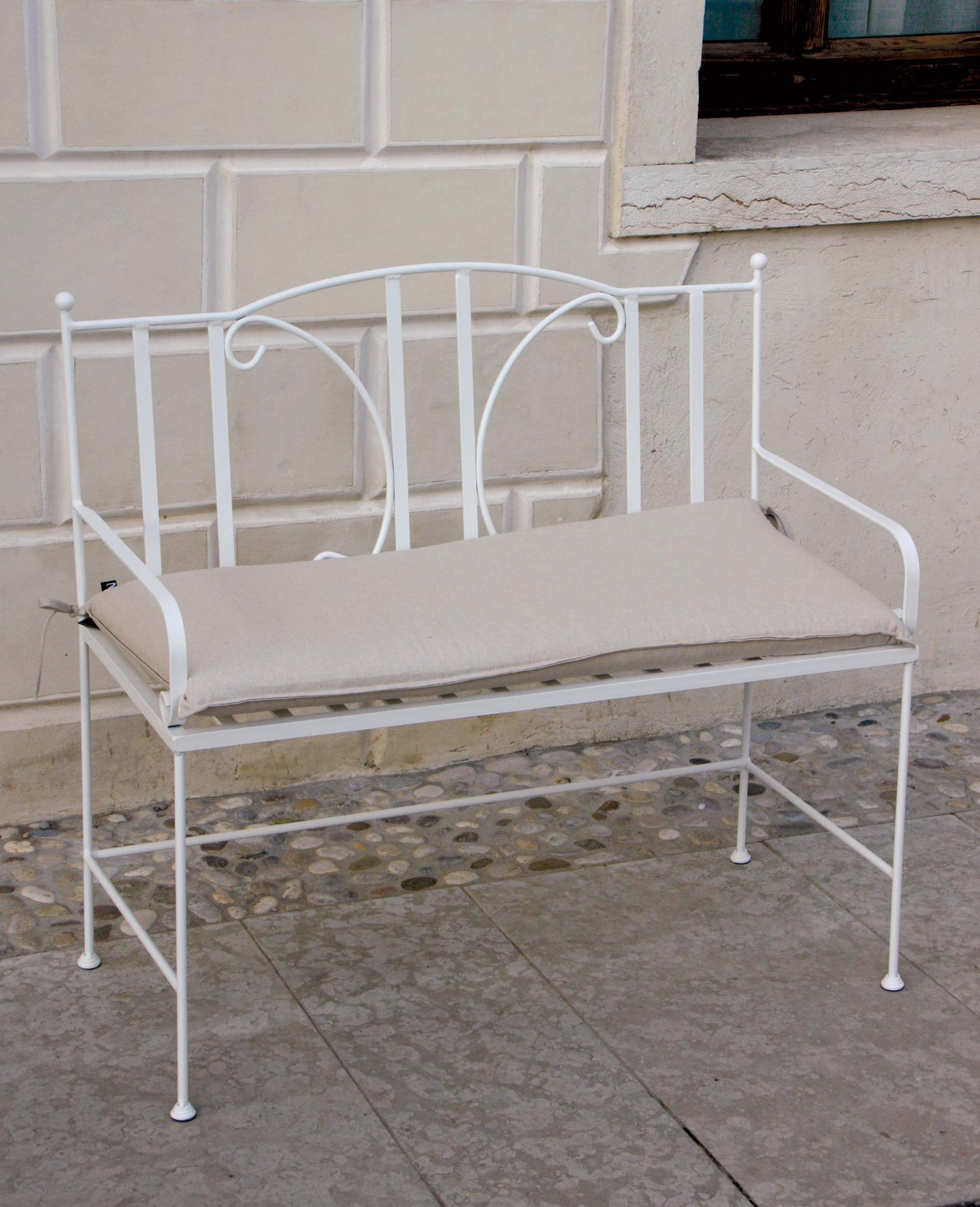 panche in ferro da giardino